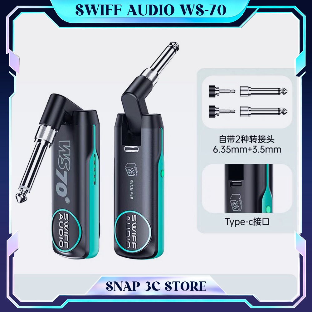 Audio & Music Settings Xbox One - SWIFF AUDIO WS-70 Plus Wireless Guitar