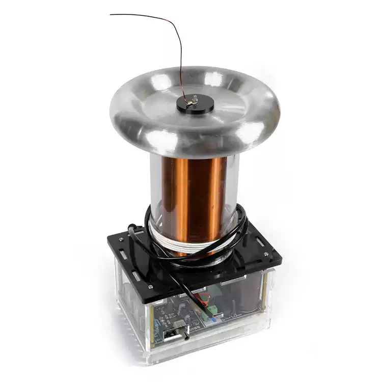 Audio Music Generator Free - Tesla Coil 220V Portable 1.5kg 15x15x25cm