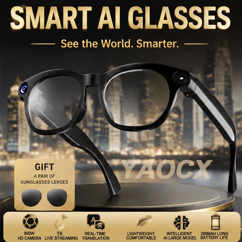 Audio Music Online - NEW CY03 Smart Glasses 800W HD