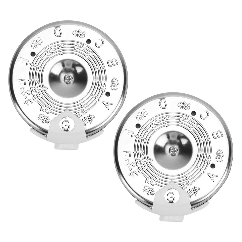 Pitch Pipe Key - 2Pcs Guitar Tuner 13 Tone Pitch