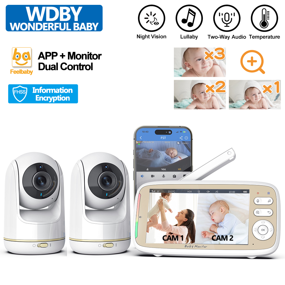 VB803 PRO Baby Monitor with 2p - Zoom Audio Music recension och pris