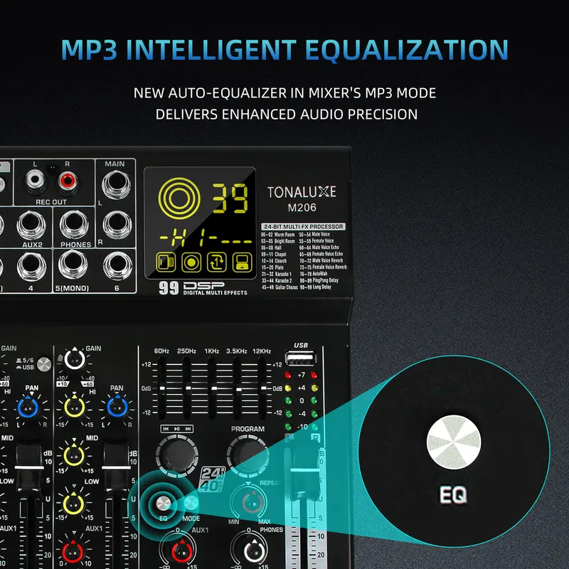 Fuluode M206/M208 Audio mixer  - Audio & Music Settings Xbox One recension och pris