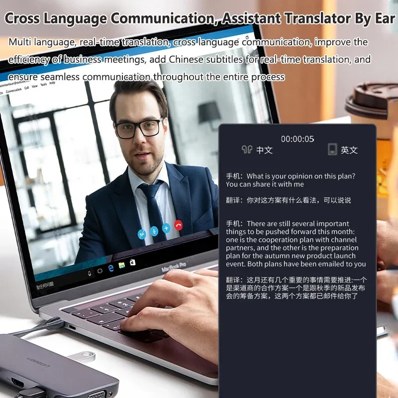 AI Translation Glasses Smart S - Audio Music Voice recension och pris