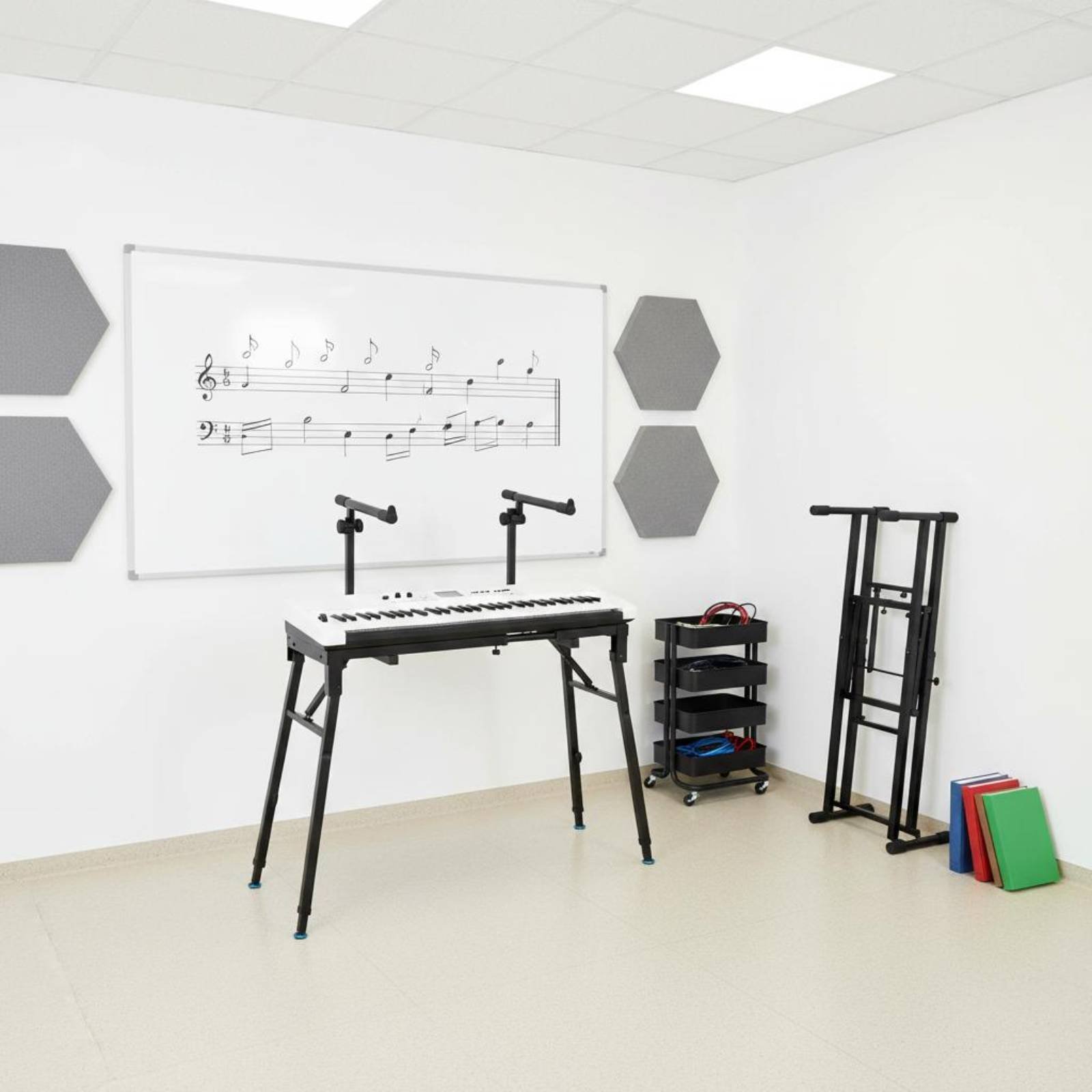 Folding Keyboard Stand Portabl - Music Stand Folding recension och pris