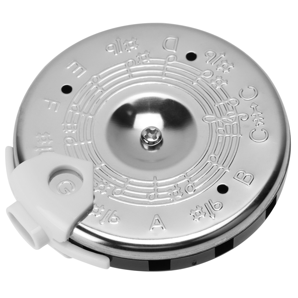 13 Tone Round Guitar Tuner Pit - Pitch Pipe Key recension och pris