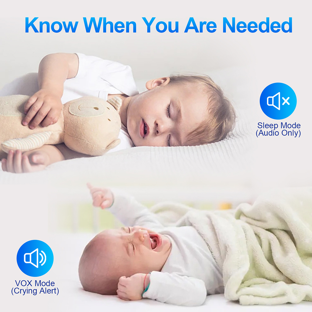 7'' Video Baby Monitor With 4X - Zoom Audio Music recension och pris
