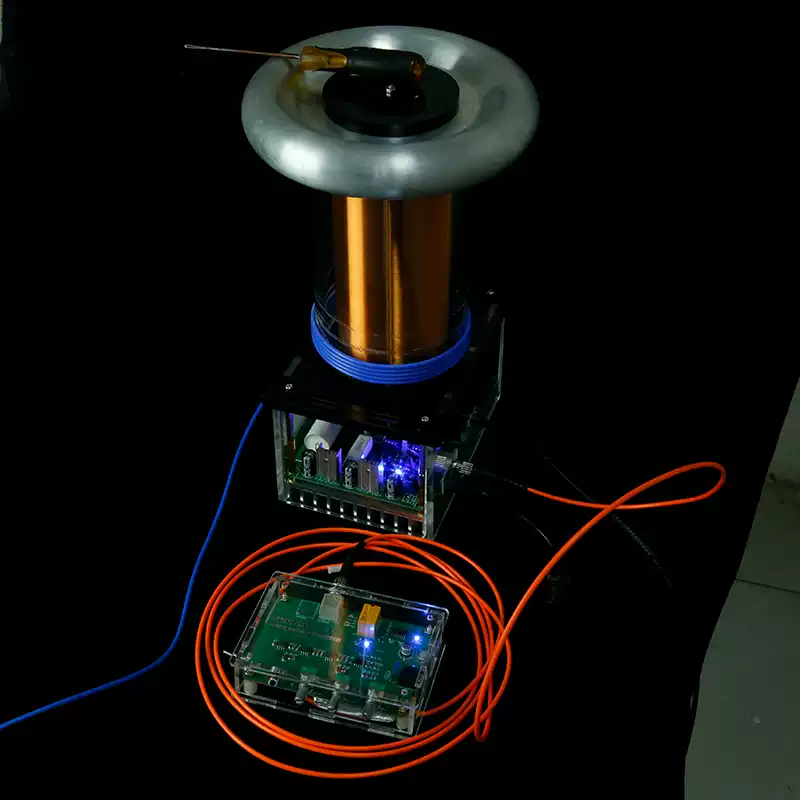Tesla Coil 220V Portable 1.5kg - Audio Music Generator Free recension och pris