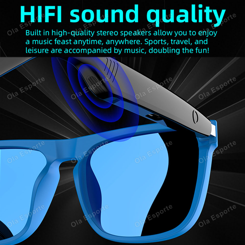 2026 Smart Audio Glasses Touch - Audio Music Voice recension och pris