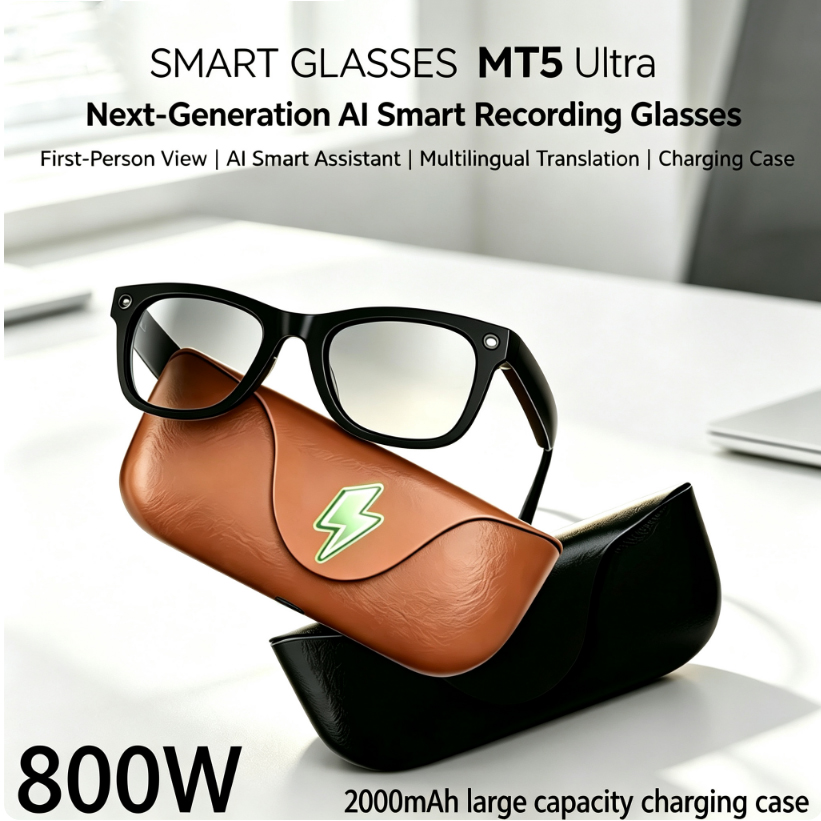 2026 AI smart Glasses HD 800W  - Audio Music Voice recension och pris