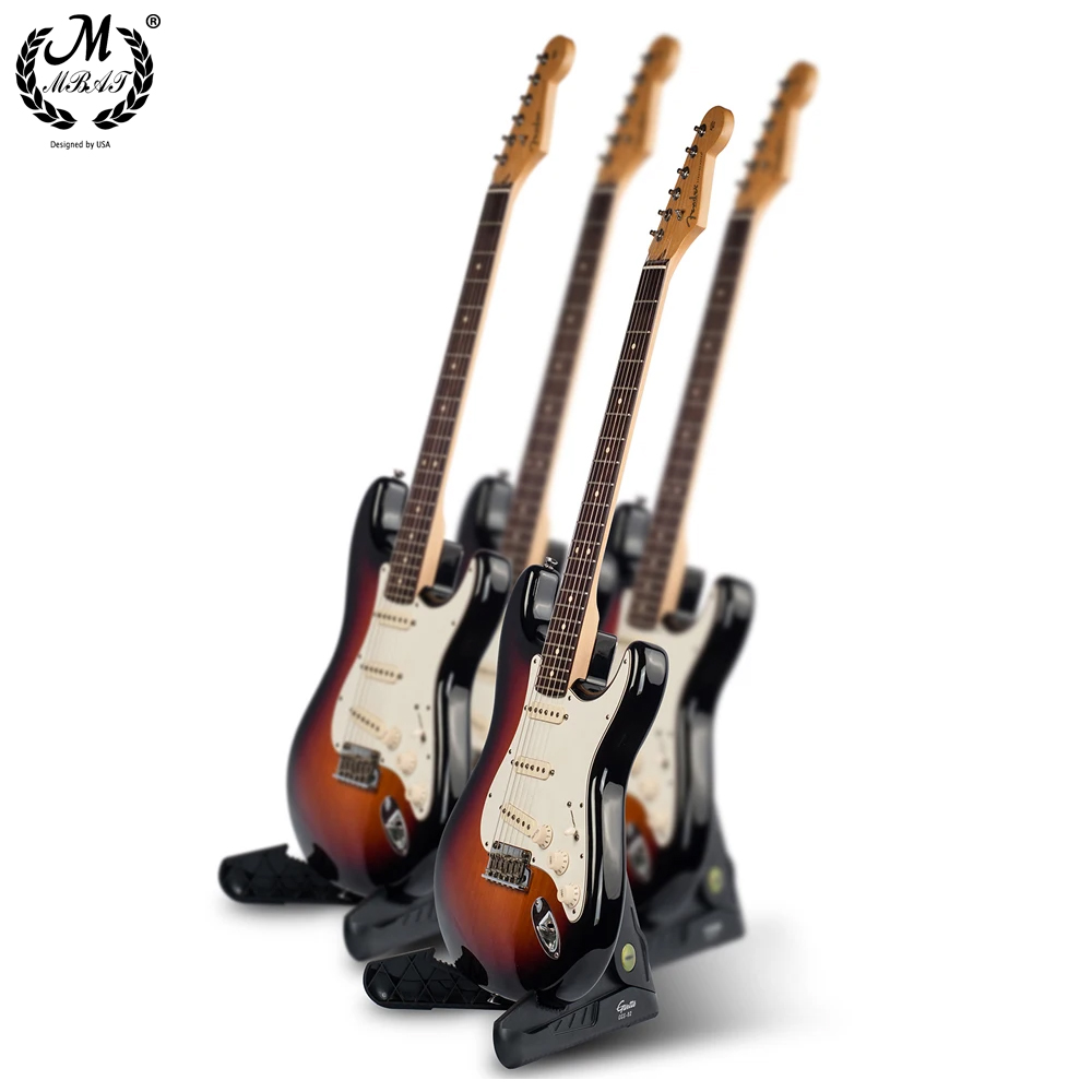 Black Guitar Stand Portable A- - Music Stand Folding recension och pris
