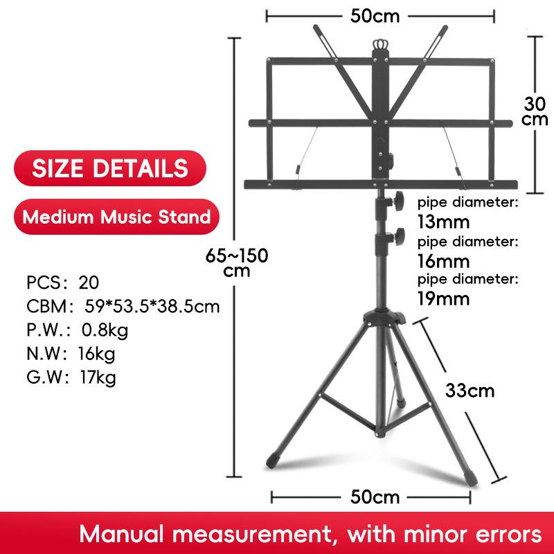 New Music Stand 2 In 1 Dual Us - Music Stand Folding recension och pris