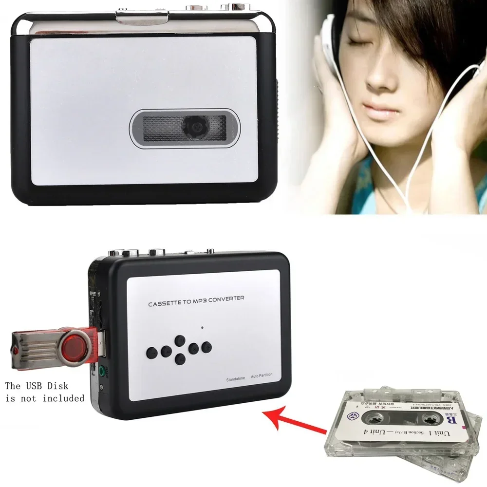 New Cassette Player USB Walkma - Audio Music Mp3 Songs recension och pris