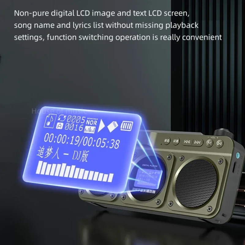 Portable F28 FM Radio Hi-fi So - Audio Music To Lyrics recension och pris