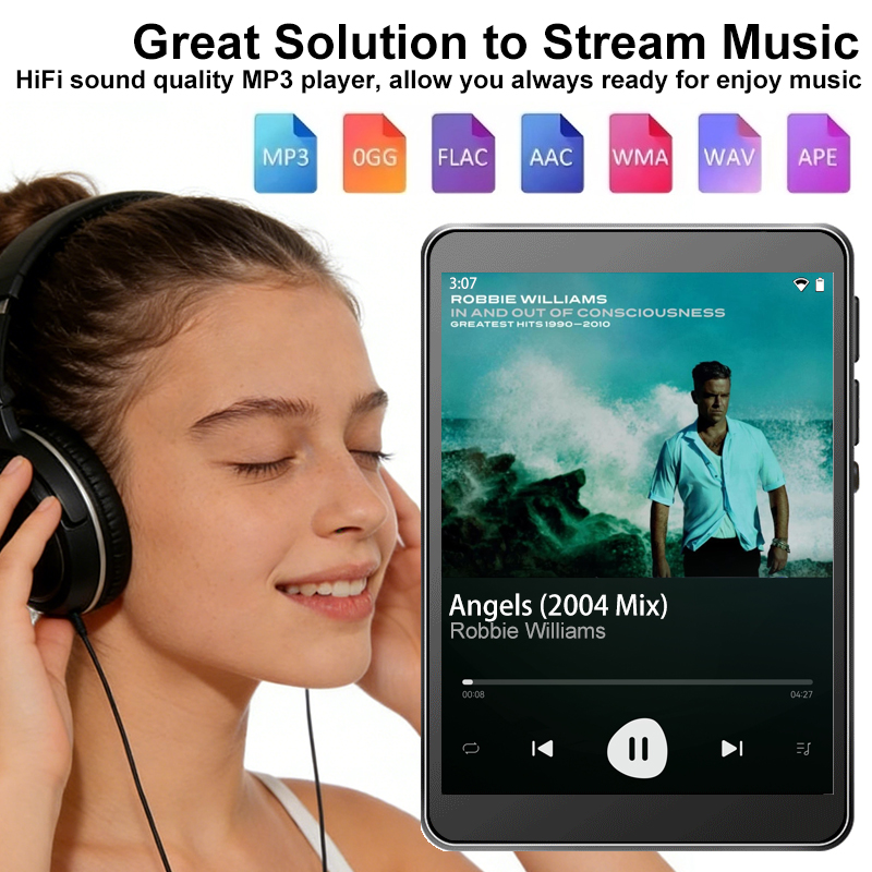 WiFi MP3 Player Andriod 10 Spo - Audio Music For Download recension och pris